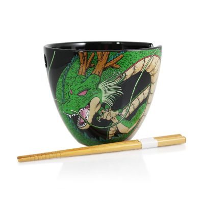 Dragon Ball Super Shenron 16oz Ceramic Ramen Bowl with Chopsticks Image 1