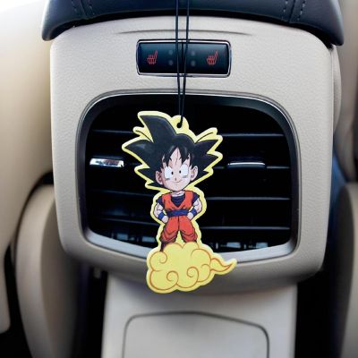 Dragon Ball Z Chibi Goku on Nimbus Air Freshener  Citrus Scent Image 2