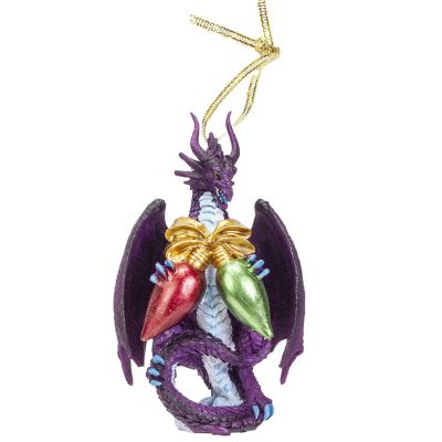 Dragon with Lights Christmas Tree Ornament Image 1