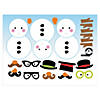 Dress-Up Snowman Mini Sticker Scenes - 12 Pc. Image 2