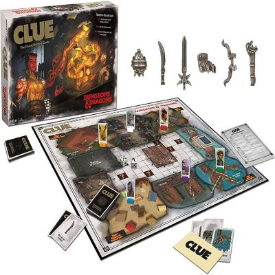 Dungeons & Dragons Clue Board Game  For 3-6 Players Image 1