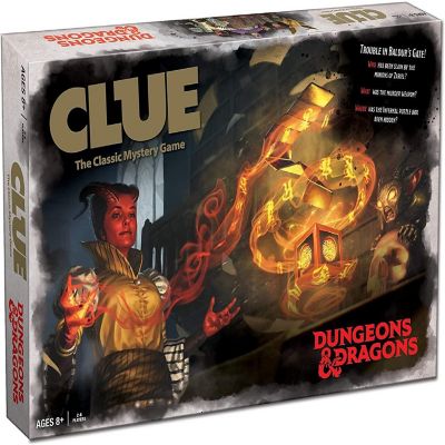 Dungeons & Dragons Clue Board Game  For 3-6 Players Image 1