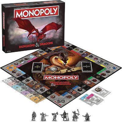 Dungeons & Dragons Monopoly Boardgame Image 1