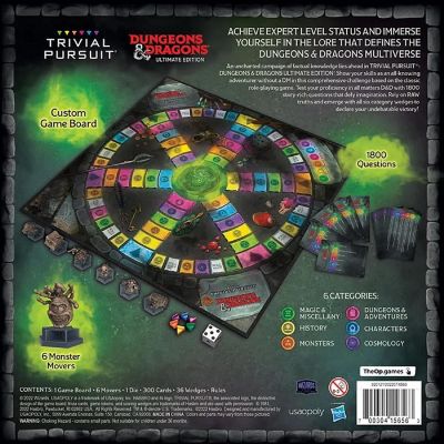Dungeons & Dragons Ultimate Trivial Pursuit Board Game Image 2