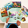 Dynamite Dinosaurs & Merry Mermaids Wooden Puzzles Set of 2 Image 1