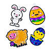 Easter Animals Suncatchers - 24 Pc. Image 1