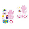 Easter Axolotl Ornament Foam Craft Kit - Makes 12 Image 1