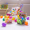 Easter Bunny Basket Decorating Craft Kit - Makes 12 Image 3