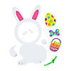 Easter Bunny Picture Frame Ornament Foam Craft Kit - Makes 12 Image 1