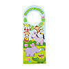 Easter Doorknob Hanger Sticker Scenes - 12 Pc. Image 1