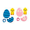 Easter Eggs & Chicks Lacing Craft Kit - Makes 12 Image 1