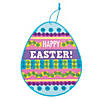 Easter Glitter Mosaic Sign Craft Kit Image 1