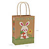 Easter Kraft Paper Gift Bags - 12 Pc. Image 1