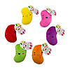 Easter Stuffed Colorful Jelly Beans with Prayer Card - 12 Pc. Image 1
