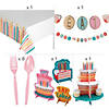 Eat Cake Deluxe Tableware Kit for 8 Guests Image 2