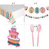 Eat Cake Tableware Kit for 8 Guests Image 2