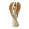 Elegant Minimalistic Guardian Angel Figurine Prayer Statue  4.5X2.38X9.25" Image 1