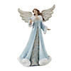 Elegant Winter Angel Figurine (Set Of 2) 10.5"H Resin Image 1