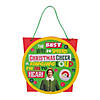 Elf Christmas Cheer Sign Craft Kit - Makes 12 Image 1