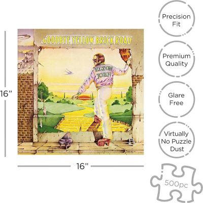 Elton John Goodbye Yellow Brick Road 500 Piece Jigsaw Puzzle Image 2