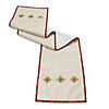 Embroidered Nordic Snowflake Table Runner 72"L X 14.5"W Polyester Image 1