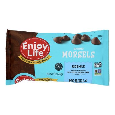 Enjoy Life - Chocolate Morsl Rcemlk Bkng/snk - Case of 12-9 OZ Image 1
