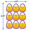 Eureka Candy Corn Giant Stickers, 36 Per Pack, 12 Packs Image 1