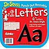 Eureka Dr. Seuss Black Deco 4" Letters, 217 Per Pack, 3 Packs Image 1