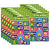 Eureka Emoticons Success Stickers, 120 Per Pack, 12 Packs Image 1