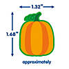 Eureka Fall Pumpkin Giant Stickers, 36 Per Pack, 12 Packs Image 2