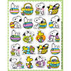 Eureka Peanuts Easter Theme Stickers, 120 Per Pack, 12 Packs Image 1