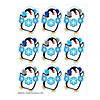 Eureka Winter Penguin Giant Stickers, 36 Per Pack, 12 Packs Image 1