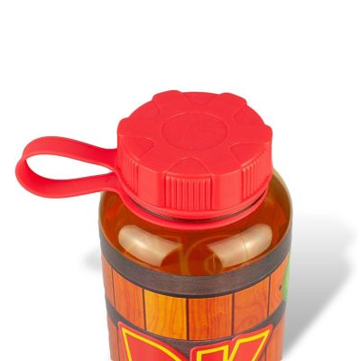 EXCLUSIVE Donkey Kong Water Bottle  Designed to Look Like DK's Barrel  24 Oz. Image 3
