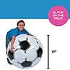Extra Large Inflatable 30" Vinyl Classic Soccer Ball Image 2