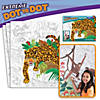 Extreme Dot to Dot 7-Poster Set: Rainforest Animals Image 1