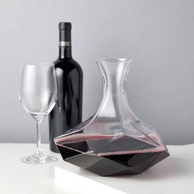 Faceted Crystal Wine Decanter Image 1