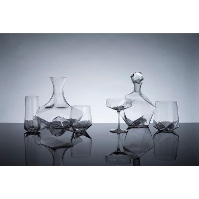 Faceted Crystal Wine Decanter Image 2