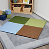 Factory Direct Partners SoftScape Squares Activity Mat  - Earthtone Image 3