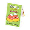 Faith Candy Corn Fold-Up Activity Sheets - 24 Pc. Image 1