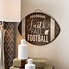 Faith Fall Football Door Sign Image 1