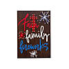 Faith Family Fireworks String Art Craft - Makes 1 Image 1
