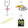Faith Trick-or-Treat Accessories Kit for 48 Image 1