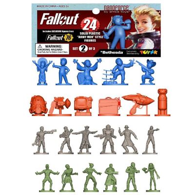 Fallout Nanoforce Series 1 Army Builder Figure Collection - Bagged Set 2 Image 1