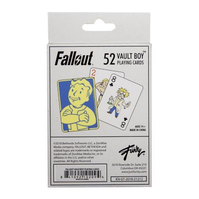 Fallout Vault Boy Playing Cards Image 2