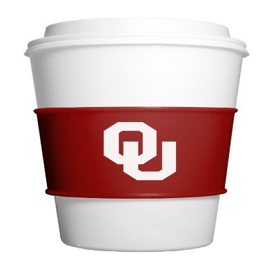 FanPans Team Logo Silicone Cup Sleeve - NCAA Oklahoma Sooners Image 1