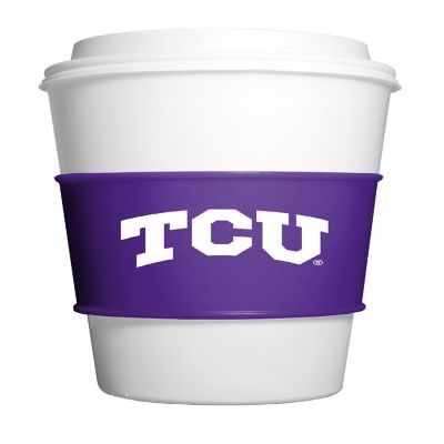 FanPans Team Logo Silicone Cup Sleeve - NCAA TCU Horned Frogs Image 1