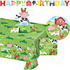 Farm Animals Party DeluPropere Tableware and Decorations Kit Image 1