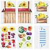 Farmers Market Wall Decoration with Awning - 6 Pc. Image 1