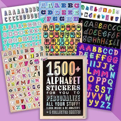Fashion Angels 1500+ Alphabet Sticker Book Image 2