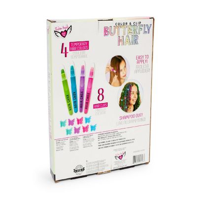 Fashion Angels Color & Clip Butterfly Hair Design Kit Image 1